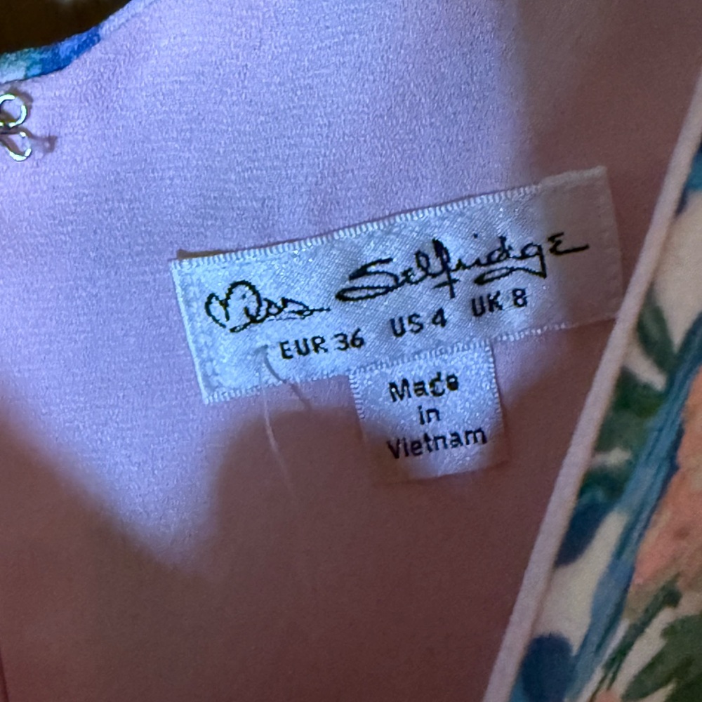 Miss Selfridge Pink Floral Dress - Picture 6 of 8